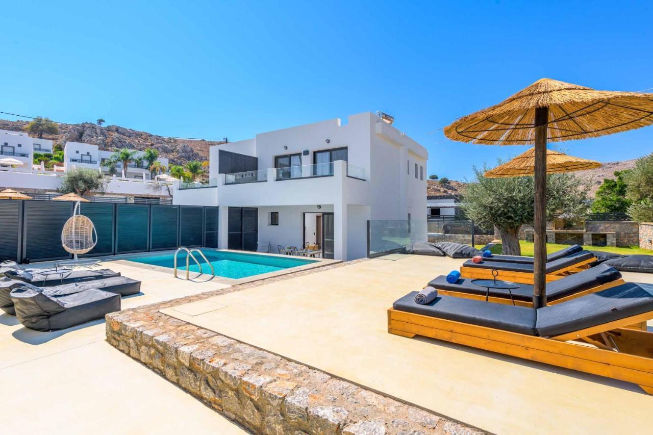 Villa Lambis Harmonia Líndos Exterior foto